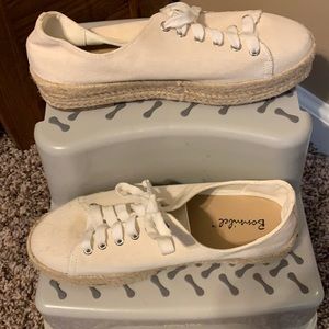 Off white espadrilles